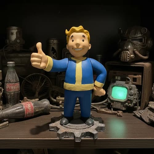 Fallout Boy Figura de Acción Colección Fallout de Thor Home